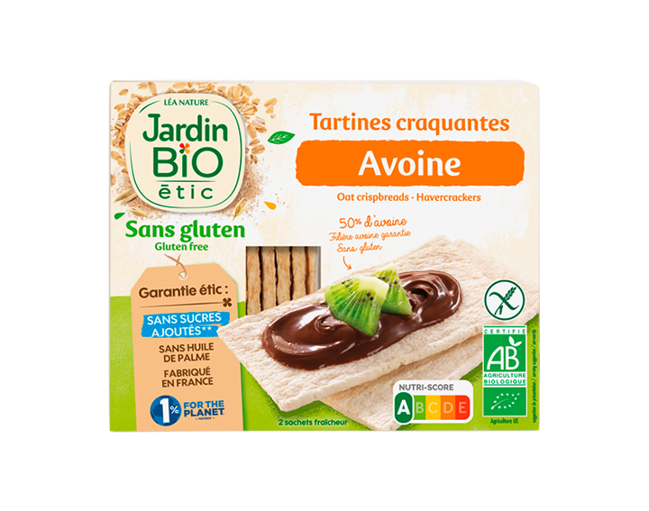 Tartine Avoine sans gluten