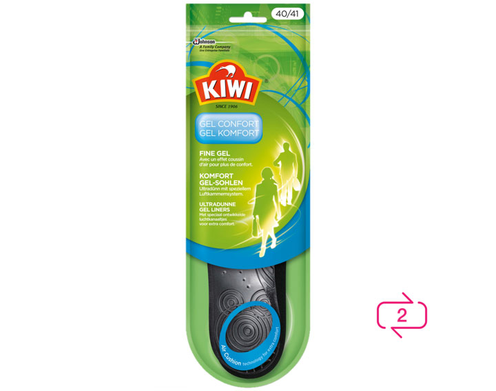 Kiwi® Semelles Fine Gel