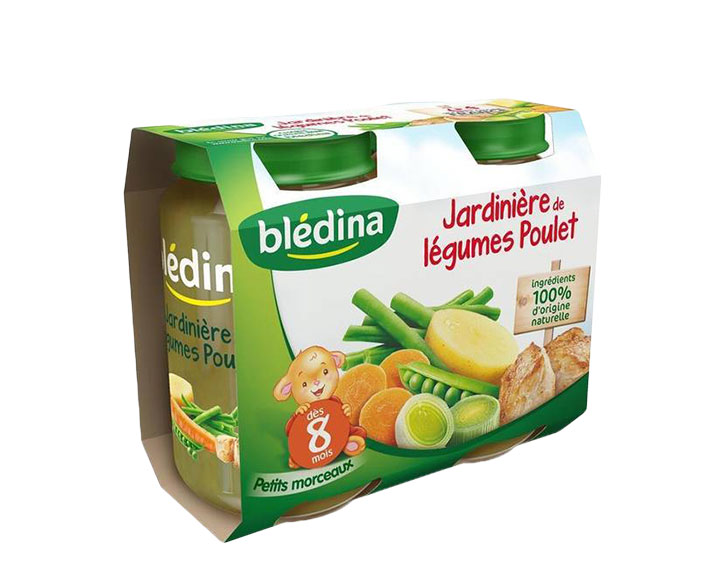 Jardinière de légumes Poulet dès 8 mois