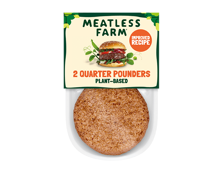 Plant-Based Quarter Pounders x2, 227g