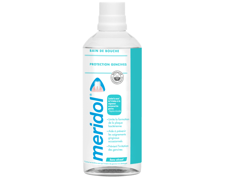 Bain de bouche meridol® Protection gencives