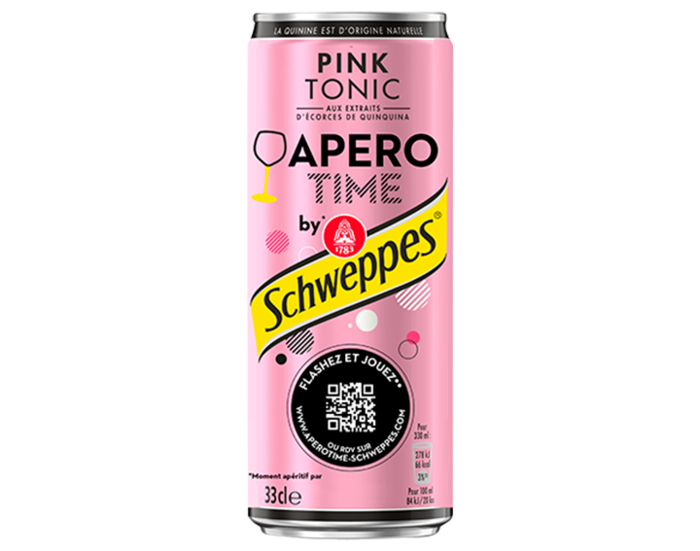 Schweppes Pink Apero time 33cl