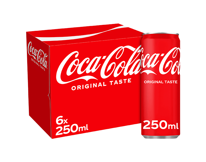 Coke 6x250ml