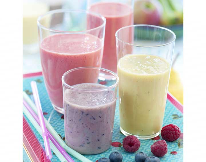 Recette de Smoothie aux fruits et à la crème anglaise