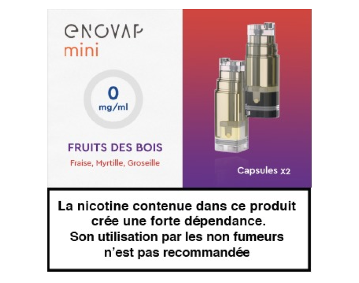 FRUITS DES BOIS - Pack de 2 capsules