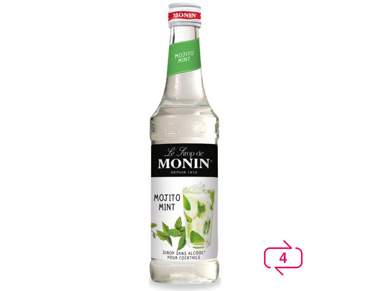 Offre valable sur 1 bouteille de sirop de Monin