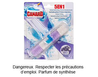 Canard® bloc 5en1 Fraîcheur Lavande