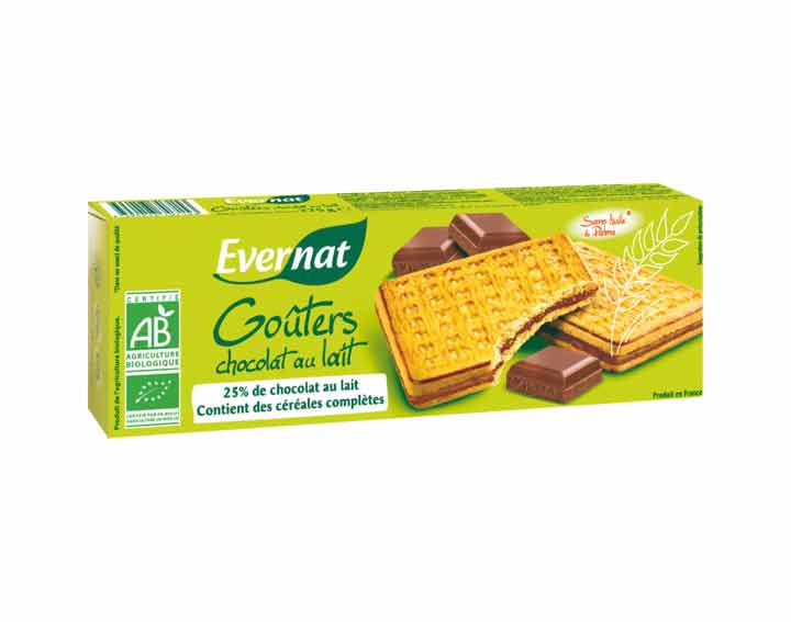 Goûters chocolat au lait 225g