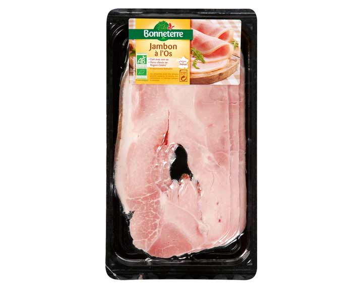 Jambon à l'Os 3 tranches Origine France