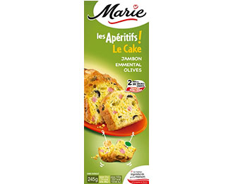 Cake jambon emmental olives