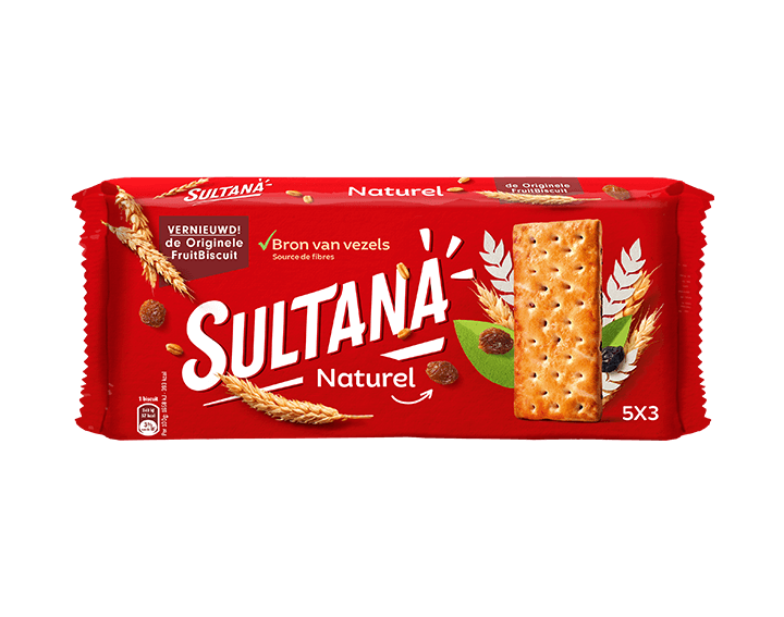 Sultana FruitBiscuit Naturel 218g