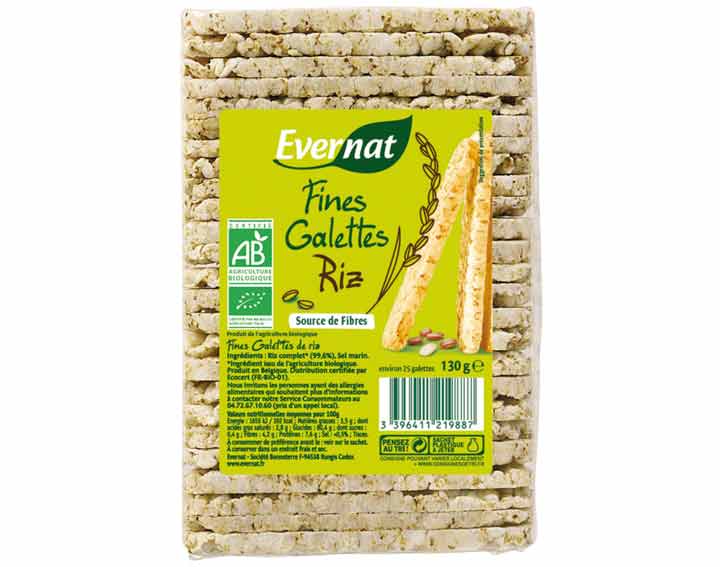 Fines galettes de riz 130g