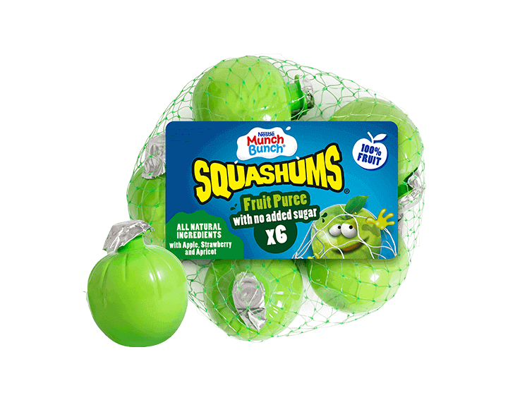 Squashums Fruit Puree 6x50g
