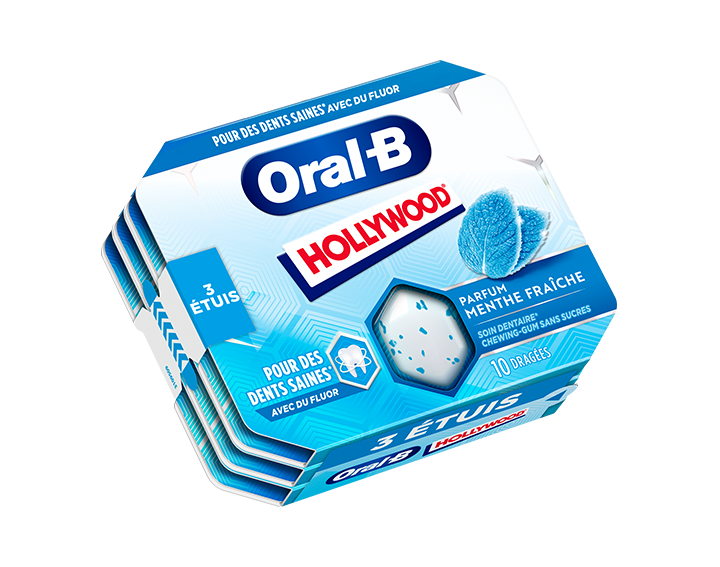 Hollywood - Parfum Menthe Forte - 3x17g