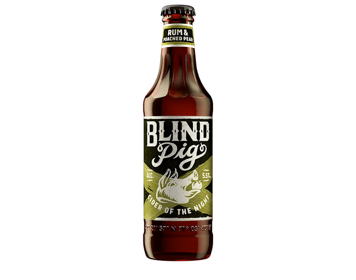 Blind Pig Rum and Poached Pear Cider 355ml