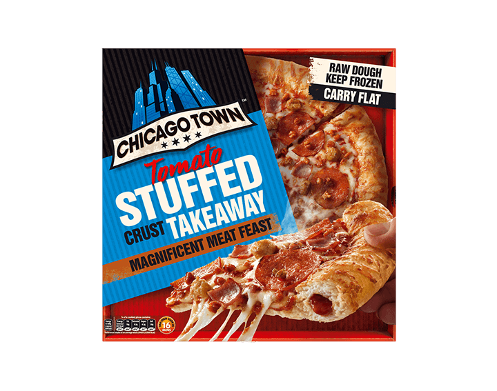 Tomato Stuffed Crust Magnificent Meat Feast