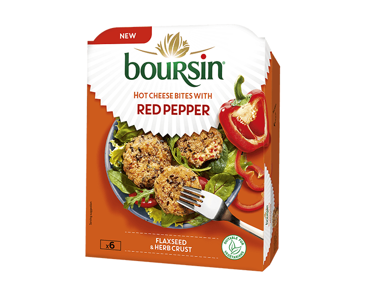Hot Cheese Bites with Red Pepper 150g