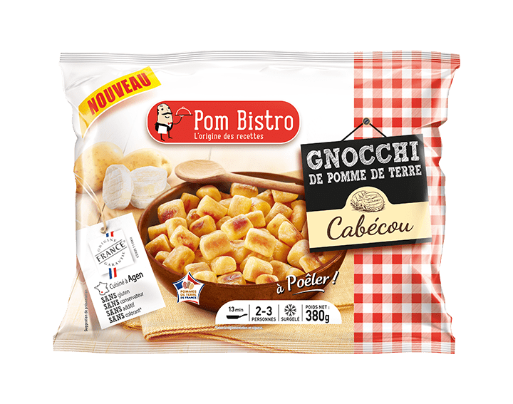 Gnocchi de PDT au Cabécou - 380g
