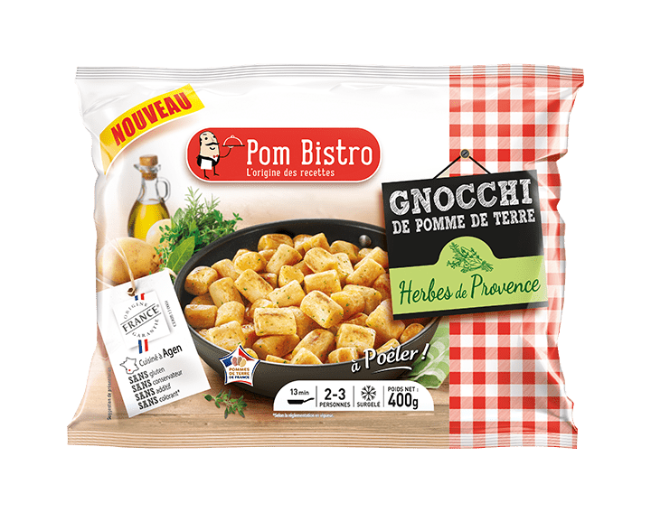 Gnocchi de PDT aux Herbes de Provence - 400g