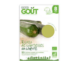 Good Goût : Risotto de courgettes au chêvre