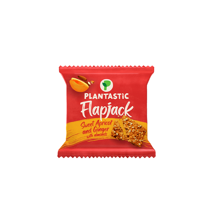 Apricot & Ginger Flapjack with Almonds