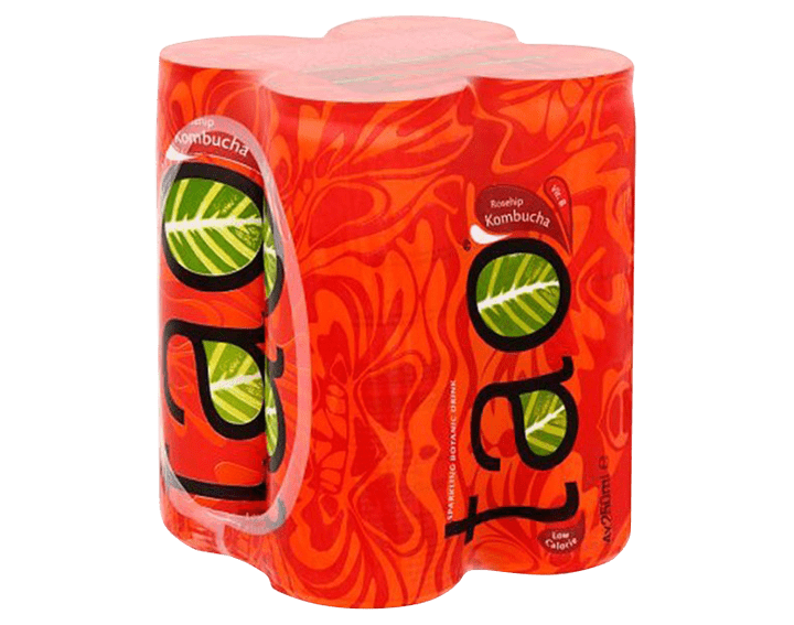 TAO Rosehip Kombucha 4 x 250 ml