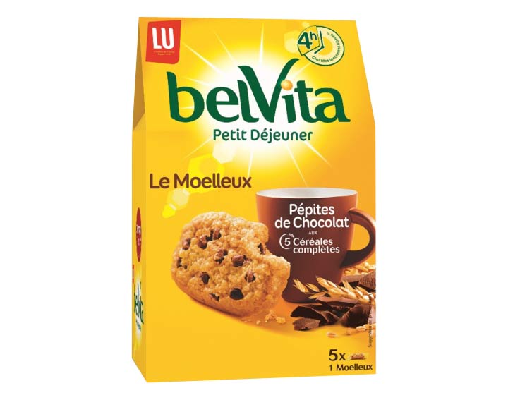 Le Moelleux Chocolat belVita Petit Déjeuner