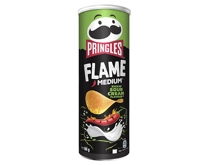 Pringles Flame Kickin' Sour Cream 160g