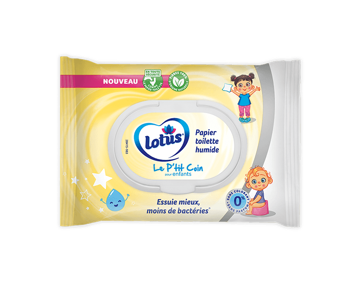 Lotus papier toilette humide Le P'tit Coin