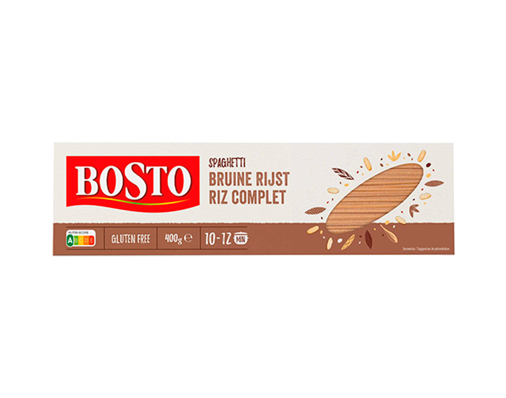 Bosto spaghetti bruine rijst 400g