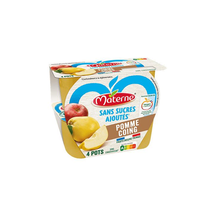 Pomme Coing 4x100g