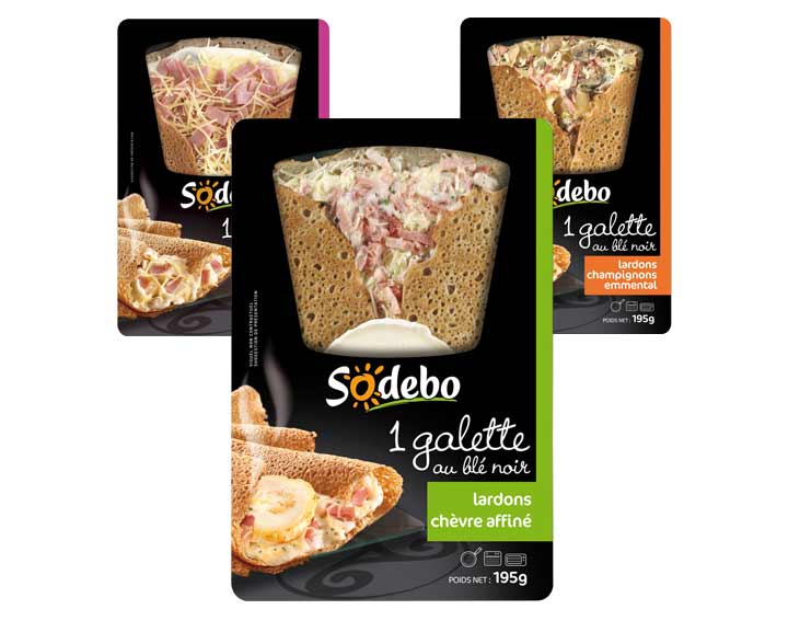 Galettes : 1 Galette (4 recettes)