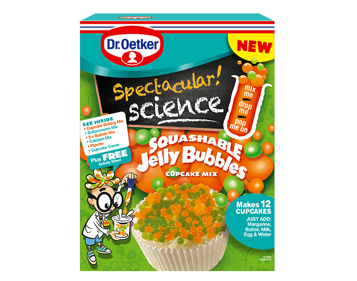 Squashable Jelly Bubbles Cupcake Mix 325g