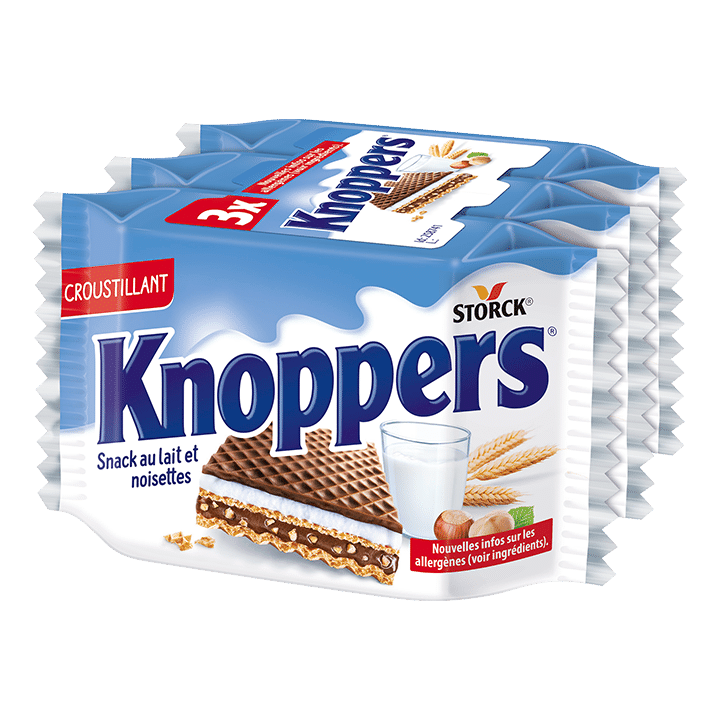 Knoppers 3x25g