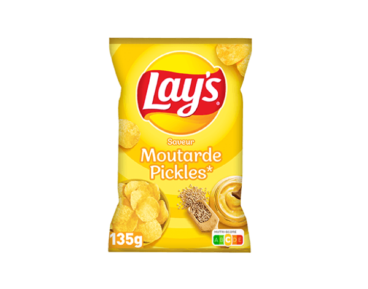 Lay's Moutarde Pickles 135g