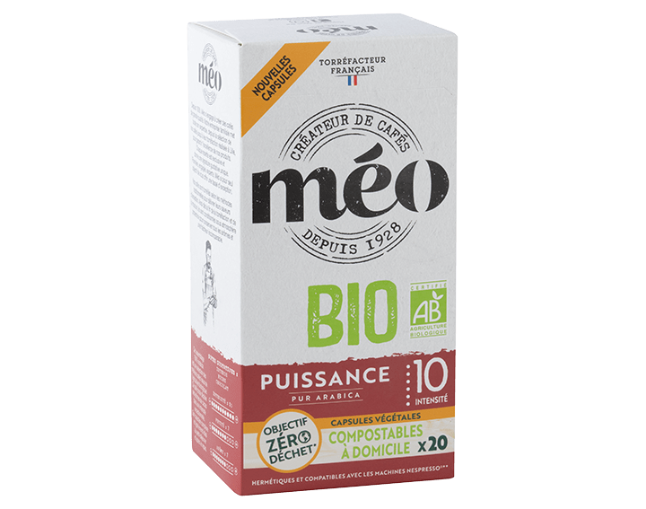 Méo Puissance Bio Capsules Home Compost x20