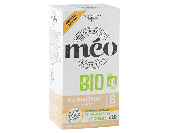 Méo Harmonie Bio Capsules Home Compost x20