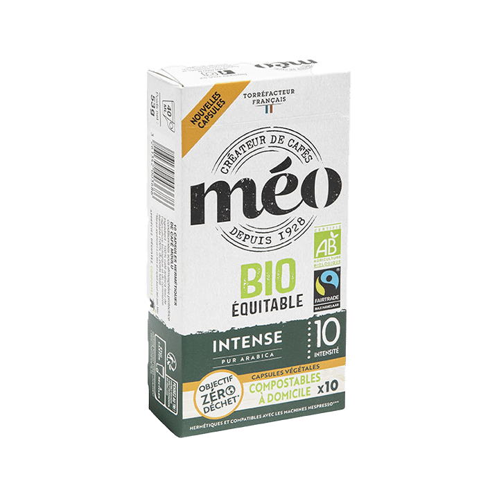 Méo Intense Bio Équitable Capsules Home Compost x10