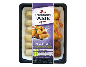 Plateau saveurs exotiques