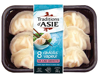 8 Raviolis vapeur aux crevettes (Ha Cao)