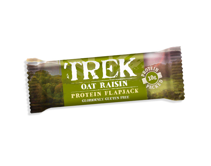 TREK Oat Raisin Protein Flapjack 50g
