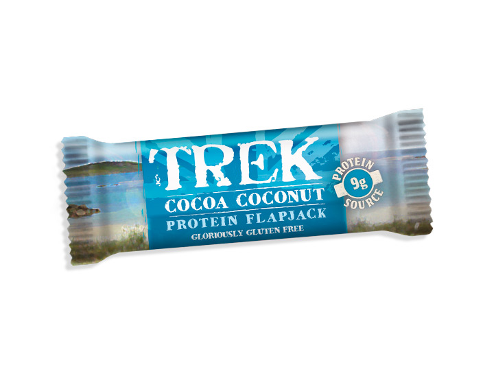 TREK Cocoa Coconut Protein Flapjack 50g