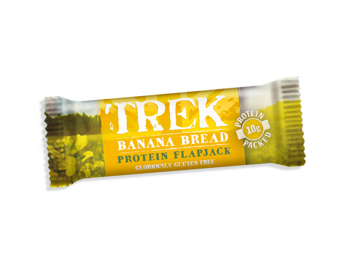 TREK Banana Bread Protein Flapjack 50g