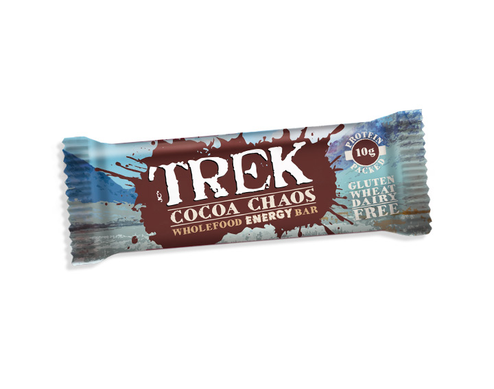 TREK Cocoa Chaos Wholefood Energy Bar 55g