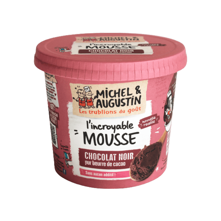 Mousse chocolat noir 245g