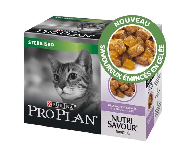 NutriSavour STERILISED à la dinde en gelée