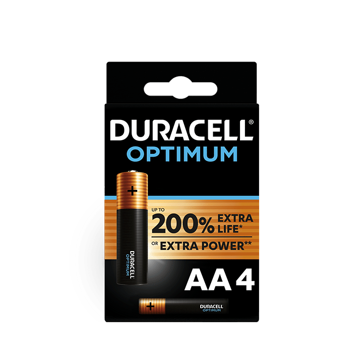 Duracell Optimum AA x4
