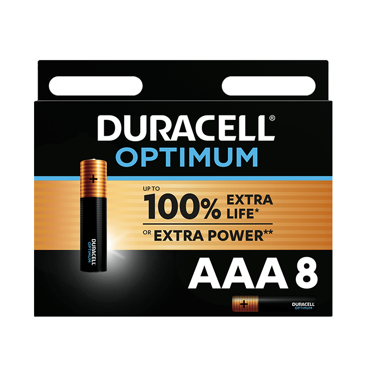 Duracell PLUS 100%  AAA X8