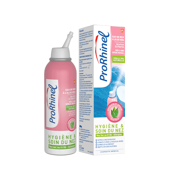 PRORHINEL Eau de mer Aloe Vera Jeunes enfants 100 ml