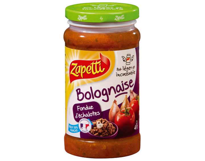 Bolognaise Fondue d'échalotes 190g-380g